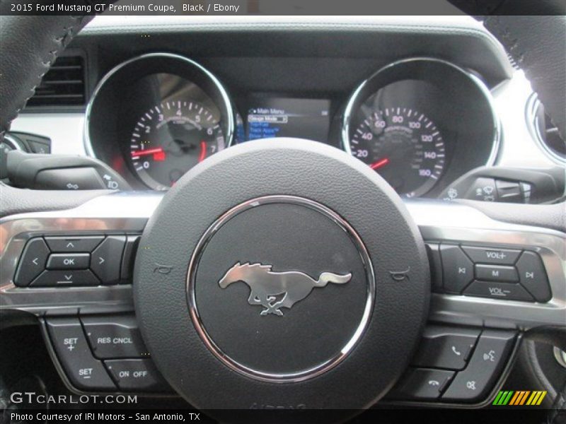 Black / Ebony 2015 Ford Mustang GT Premium Coupe