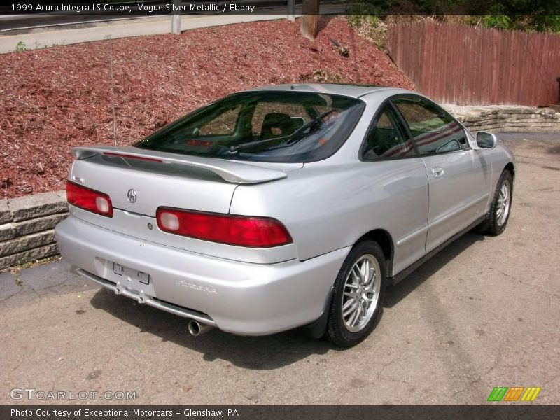 Vogue Silver Metallic / Ebony 1999 Acura Integra LS Coupe