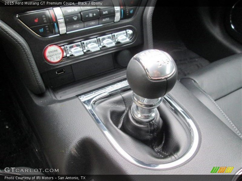 Black / Ebony 2015 Ford Mustang GT Premium Coupe