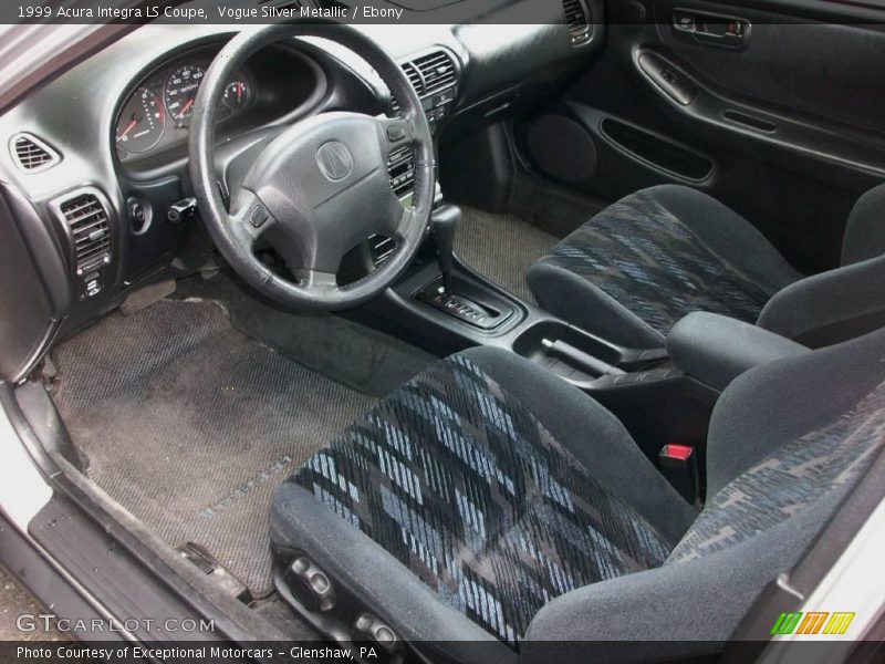 Vogue Silver Metallic / Ebony 1999 Acura Integra LS Coupe