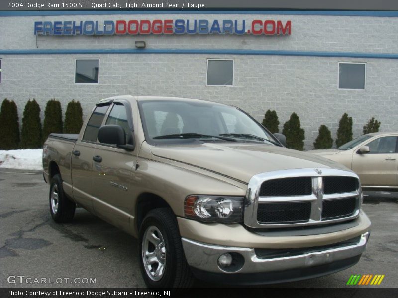Light Almond Pearl / Taupe 2004 Dodge Ram 1500 SLT Quad Cab