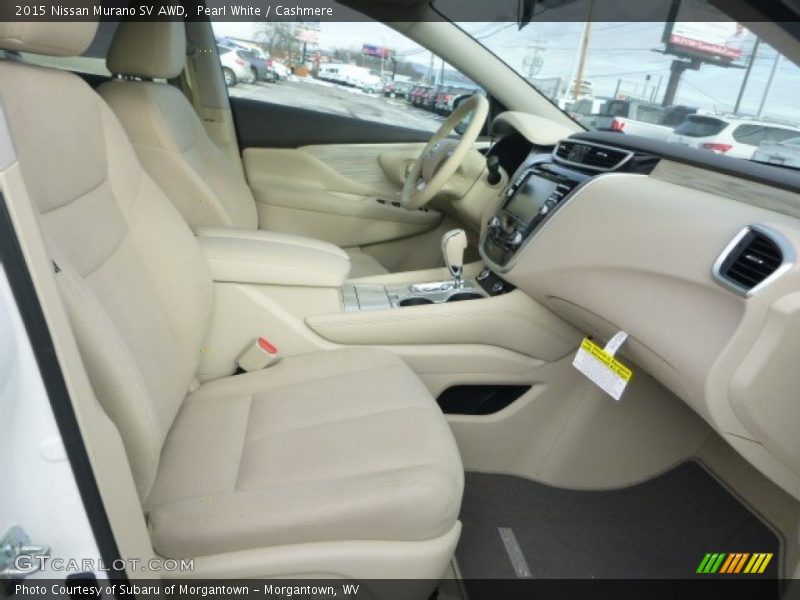Pearl White / Cashmere 2015 Nissan Murano SV AWD