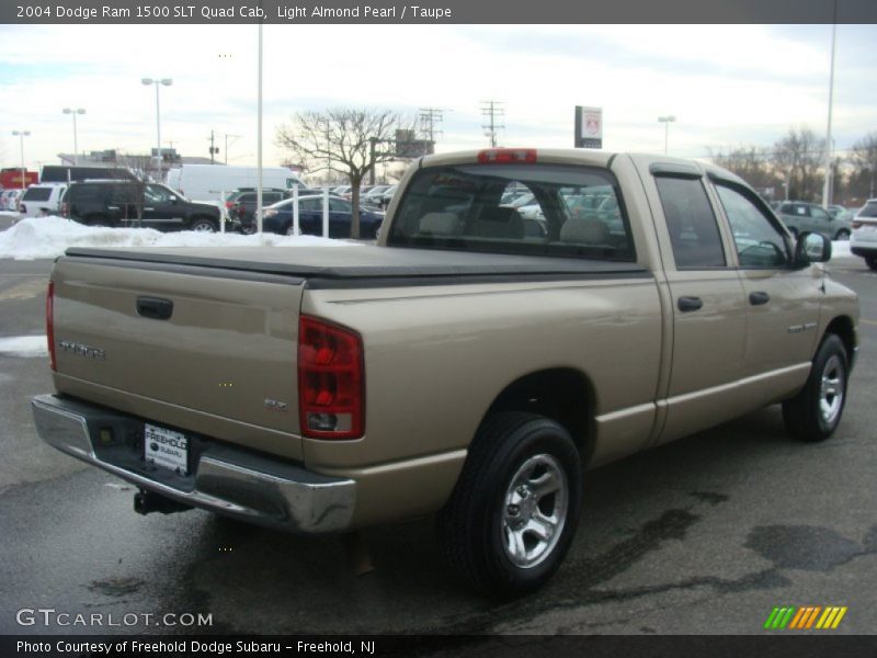 Light Almond Pearl / Taupe 2004 Dodge Ram 1500 SLT Quad Cab