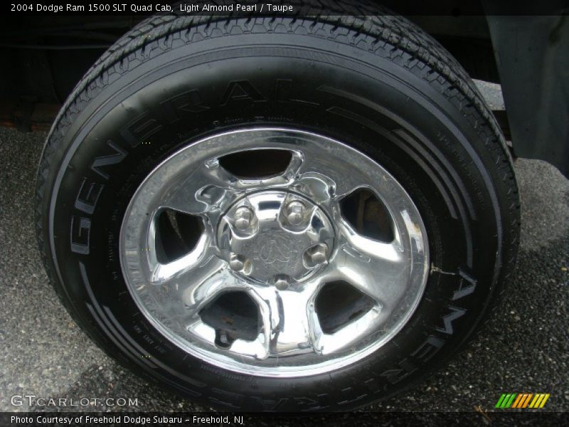 Light Almond Pearl / Taupe 2004 Dodge Ram 1500 SLT Quad Cab