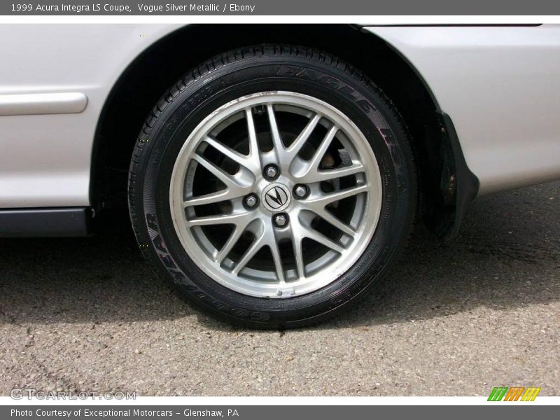 Vogue Silver Metallic / Ebony 1999 Acura Integra LS Coupe