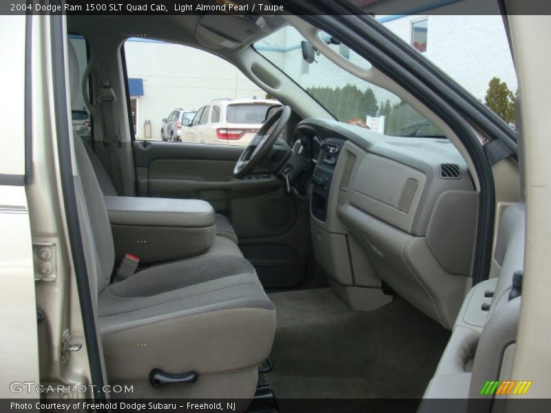 Light Almond Pearl / Taupe 2004 Dodge Ram 1500 SLT Quad Cab