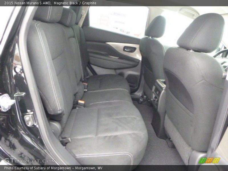 Rear Seat of 2015 Murano S AWD