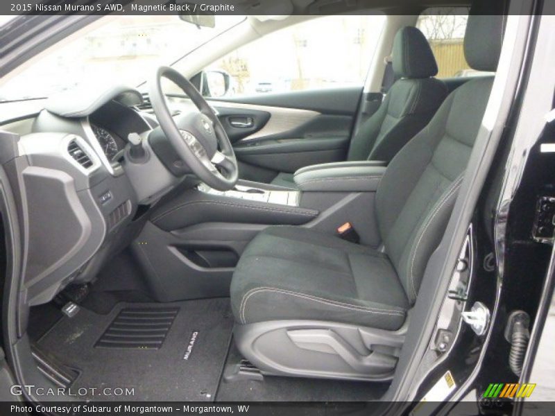 Front Seat of 2015 Murano S AWD