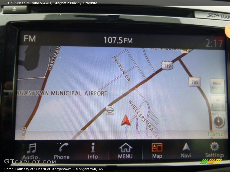 Navigation of 2015 Murano S AWD