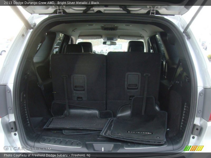 Bright Silver Metallic / Black 2013 Dodge Durango Crew AWD
