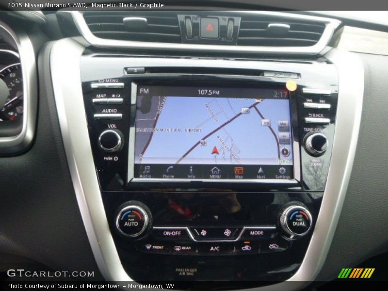Controls of 2015 Murano S AWD