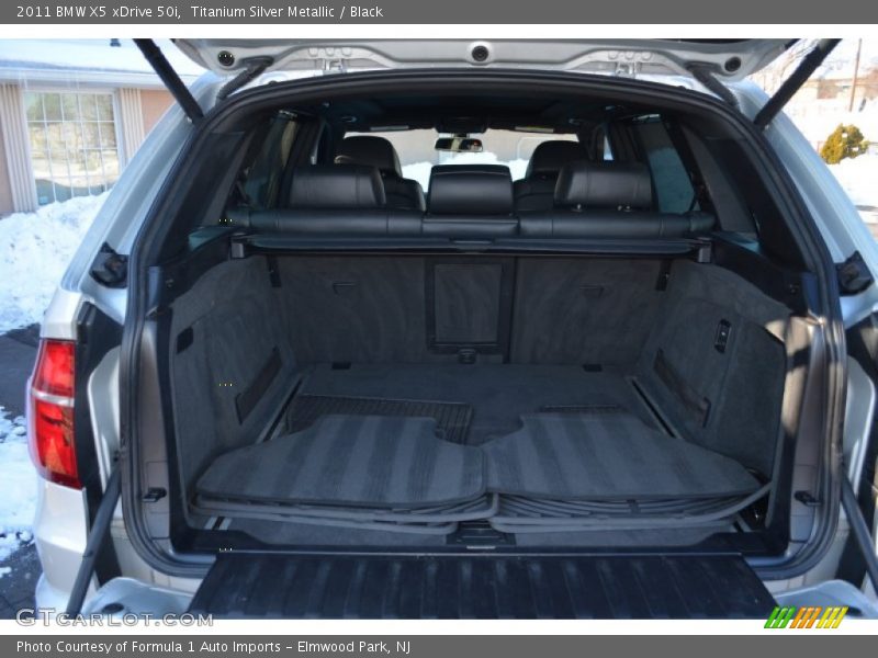 Titanium Silver Metallic / Black 2011 BMW X5 xDrive 50i