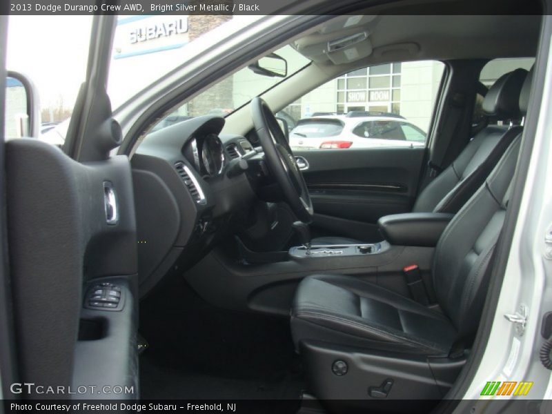 Bright Silver Metallic / Black 2013 Dodge Durango Crew AWD