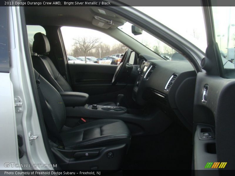 Bright Silver Metallic / Black 2013 Dodge Durango Crew AWD