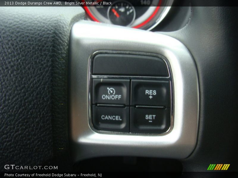 Bright Silver Metallic / Black 2013 Dodge Durango Crew AWD