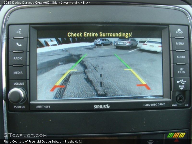 Bright Silver Metallic / Black 2013 Dodge Durango Crew AWD