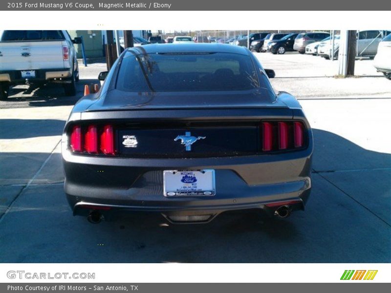 Magnetic Metallic / Ebony 2015 Ford Mustang V6 Coupe