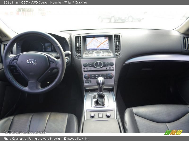Moonlight White / Graphite 2011 Infiniti G 37 x AWD Coupe