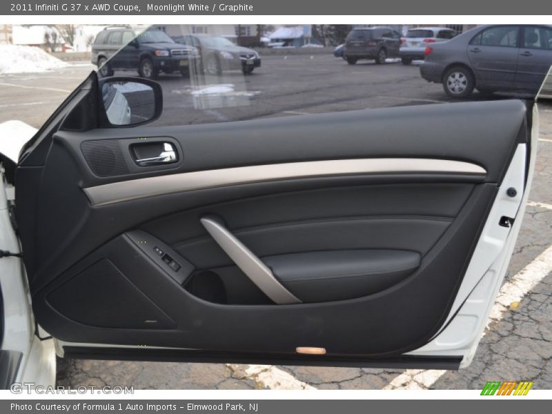 Moonlight White / Graphite 2011 Infiniti G 37 x AWD Coupe