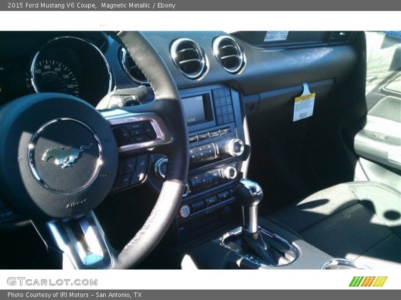 Magnetic Metallic / Ebony 2015 Ford Mustang V6 Coupe