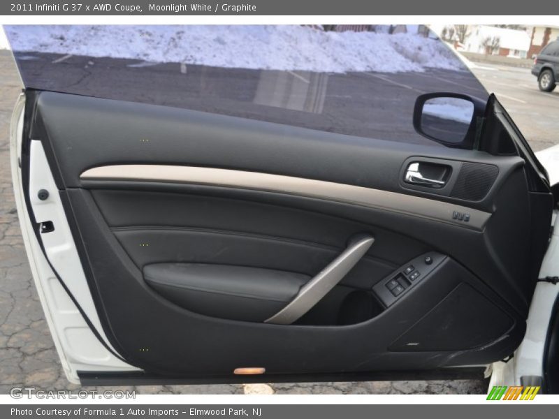 Moonlight White / Graphite 2011 Infiniti G 37 x AWD Coupe