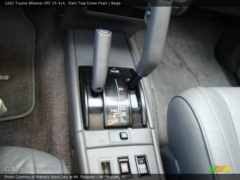 Dark Teal Green Pearl / Beige 1993 Toyota 4Runner SR5 V6 4x4