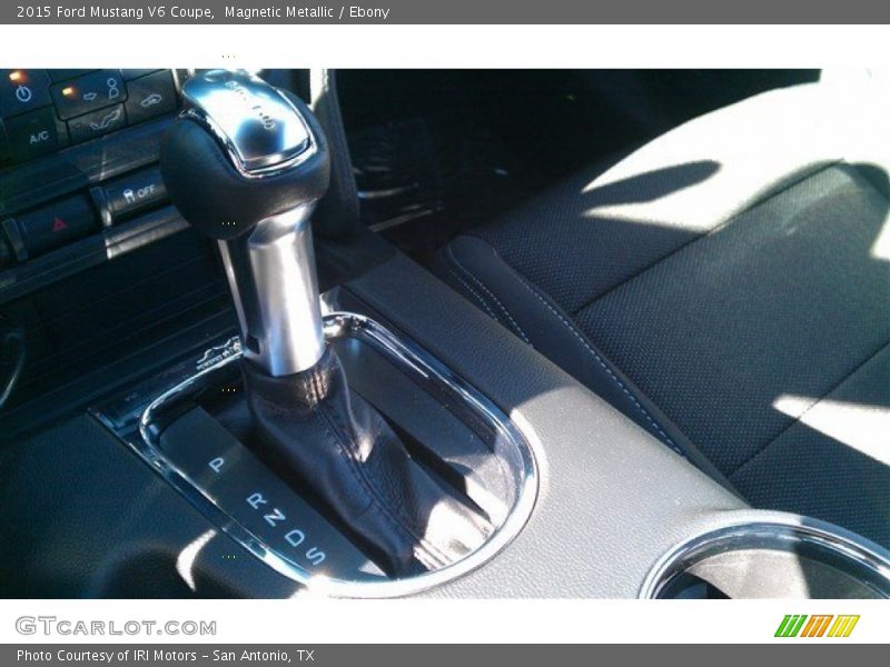 Magnetic Metallic / Ebony 2015 Ford Mustang V6 Coupe