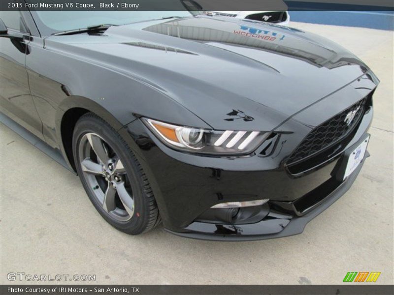 Black / Ebony 2015 Ford Mustang V6 Coupe