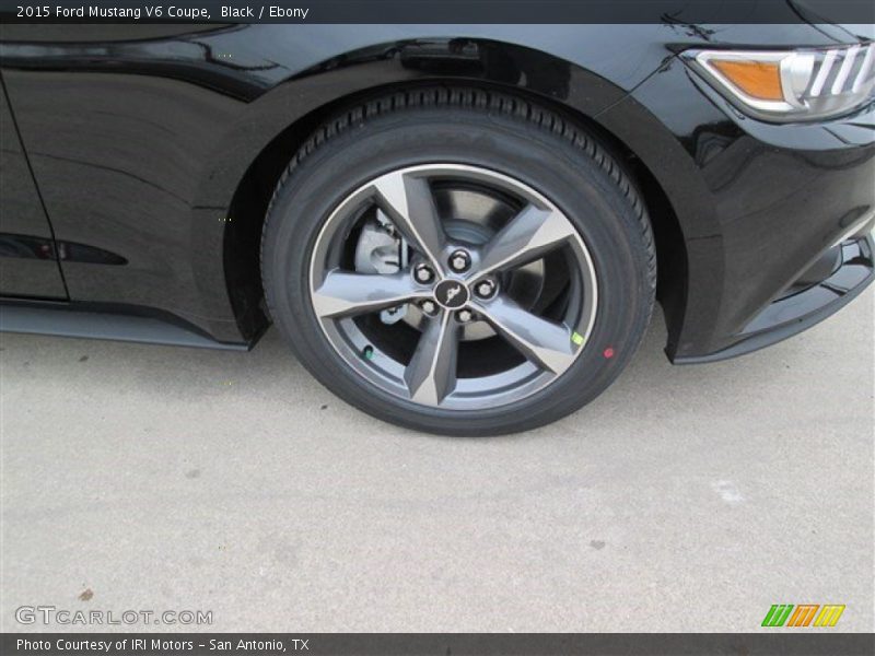 Black / Ebony 2015 Ford Mustang V6 Coupe