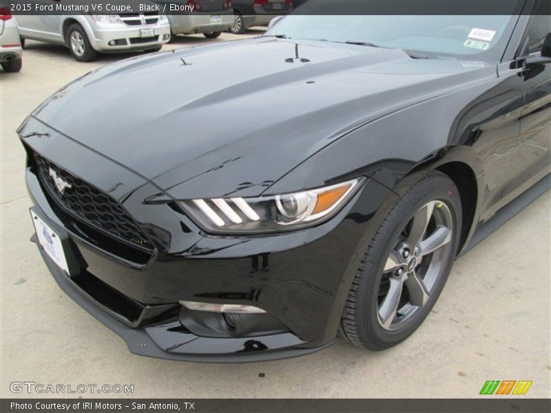 Black / Ebony 2015 Ford Mustang V6 Coupe