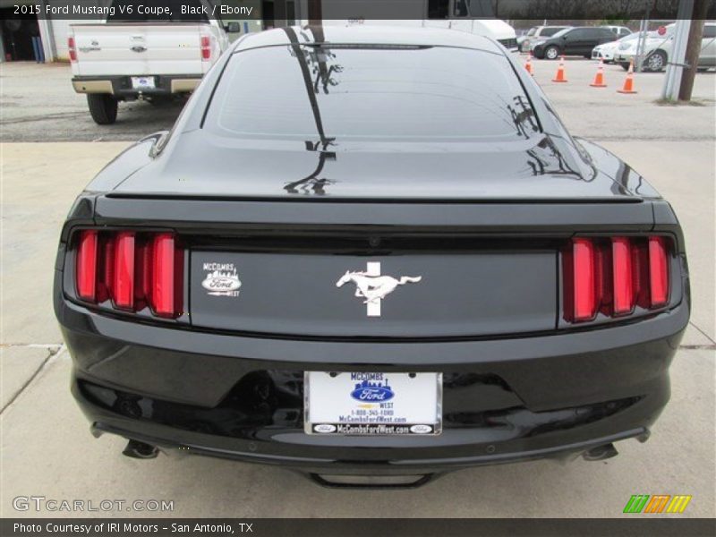 Black / Ebony 2015 Ford Mustang V6 Coupe