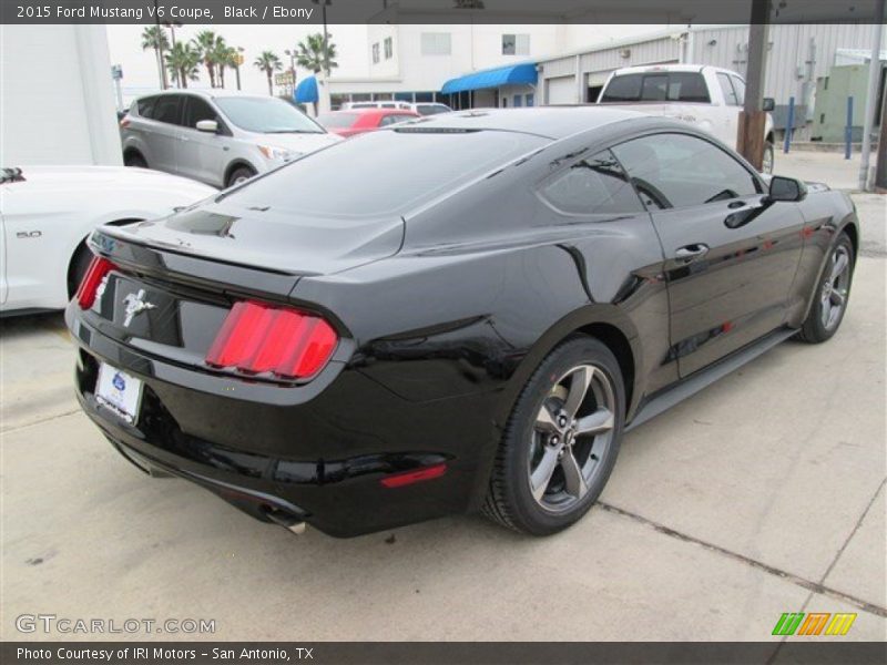 Black / Ebony 2015 Ford Mustang V6 Coupe