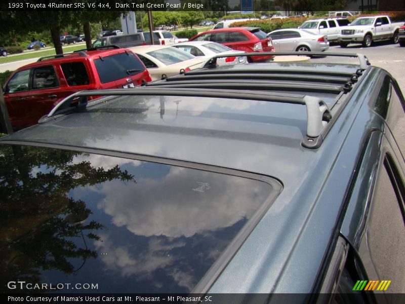 Dark Teal Green Pearl / Beige 1993 Toyota 4Runner SR5 V6 4x4