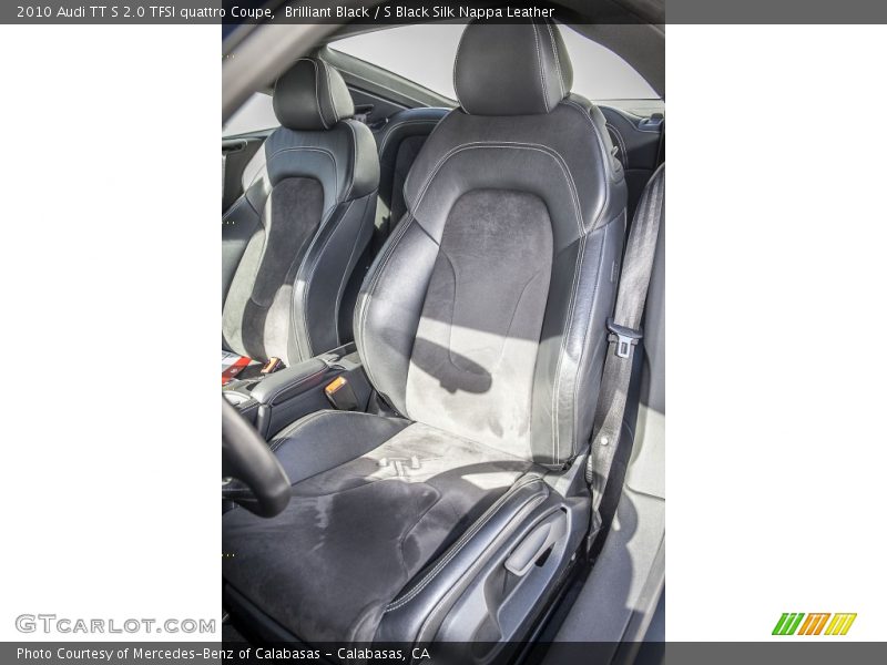 Front Seat of 2010 TT S 2.0 TFSI quattro Coupe