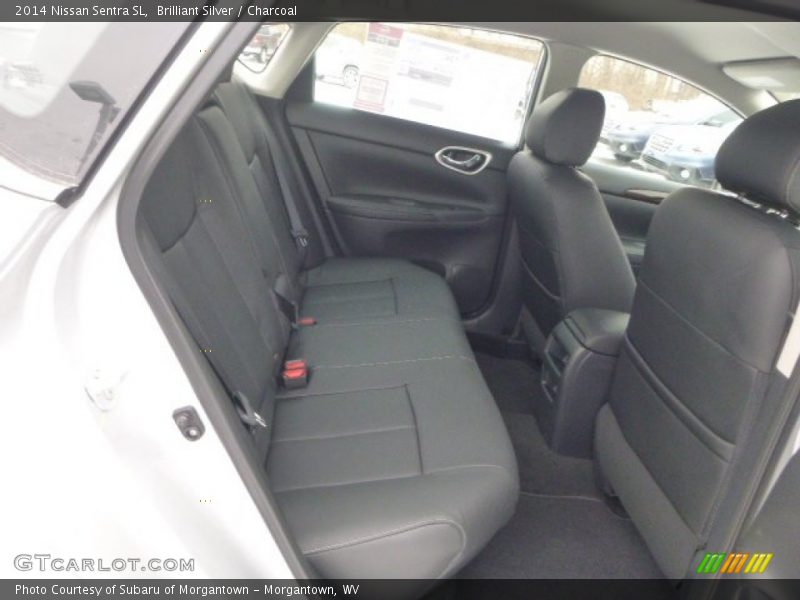 Brilliant Silver / Charcoal 2014 Nissan Sentra SL
