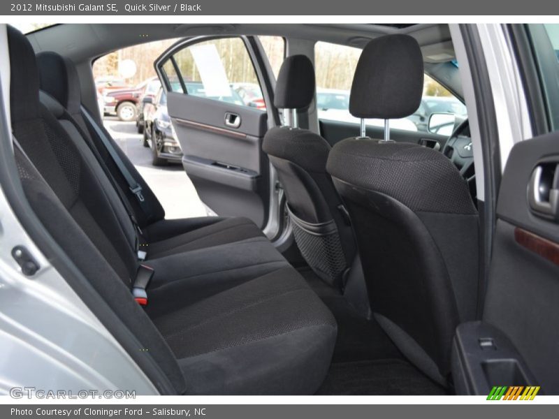 Quick Silver / Black 2012 Mitsubishi Galant SE