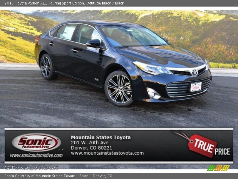 Attitude Black / Black 2015 Toyota Avalon XLE Touring Sport Edition