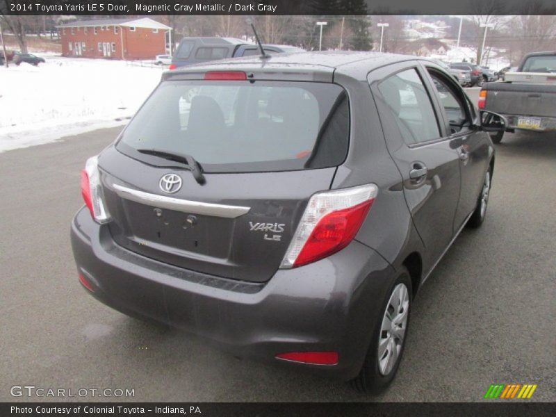  2014 Yaris LE 5 Door Magnetic Gray Metallic