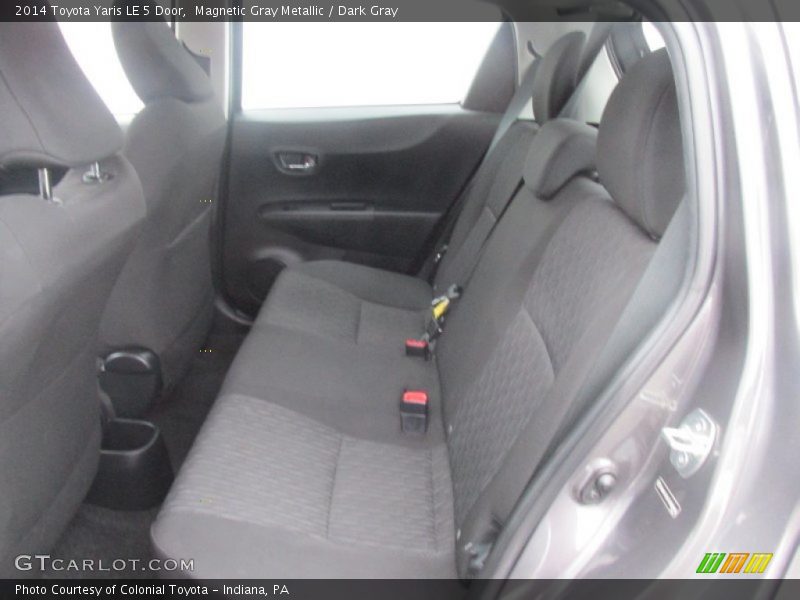 Magnetic Gray Metallic / Dark Gray 2014 Toyota Yaris LE 5 Door