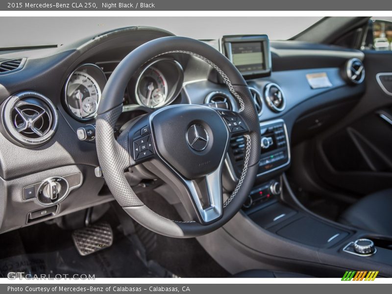 Night Black / Black 2015 Mercedes-Benz CLA 250