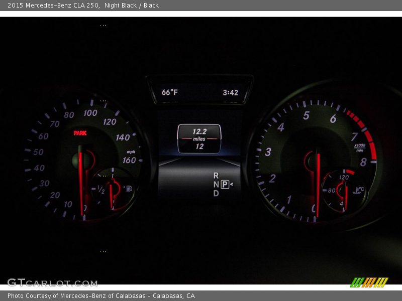 Night Black / Black 2015 Mercedes-Benz CLA 250