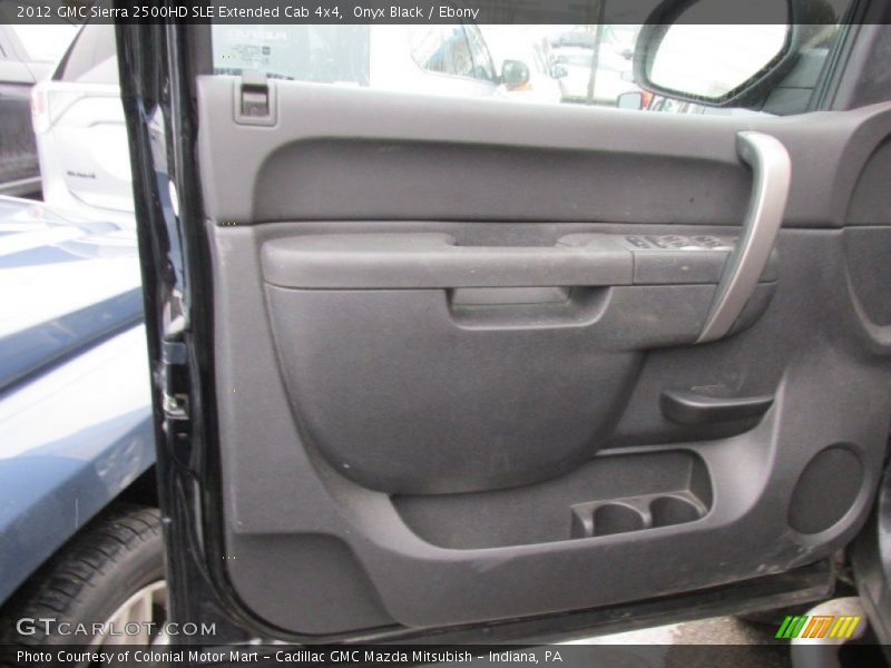 Onyx Black / Ebony 2012 GMC Sierra 2500HD SLE Extended Cab 4x4