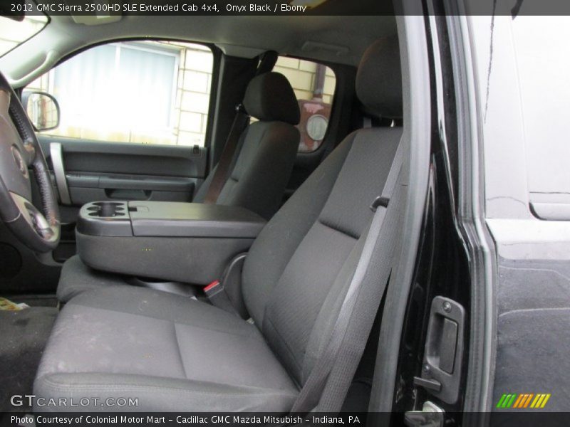 Onyx Black / Ebony 2012 GMC Sierra 2500HD SLE Extended Cab 4x4