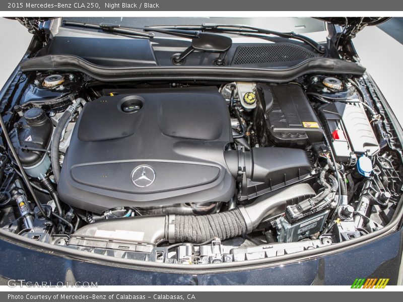 Night Black / Black 2015 Mercedes-Benz CLA 250