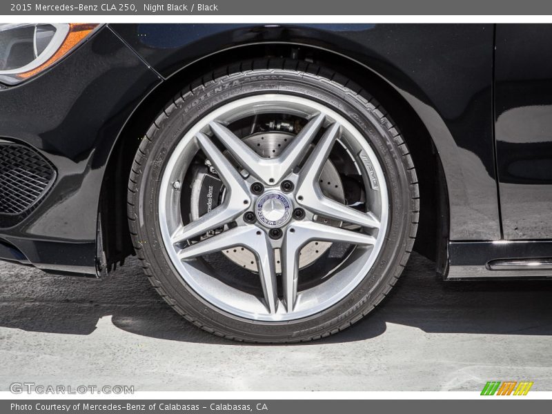 Night Black / Black 2015 Mercedes-Benz CLA 250