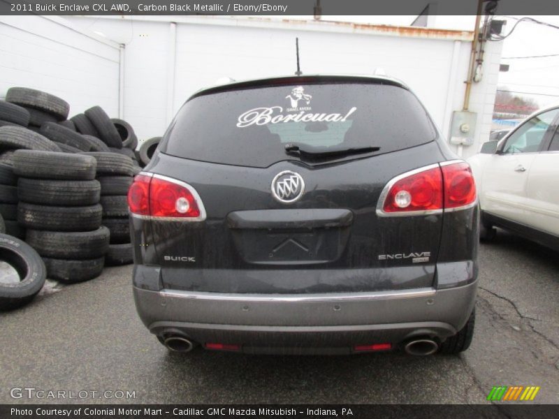 Carbon Black Metallic / Ebony/Ebony 2011 Buick Enclave CXL AWD