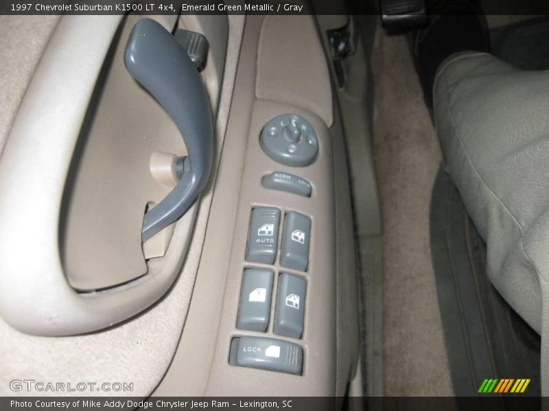 Emerald Green Metallic / Gray 1997 Chevrolet Suburban K1500 LT 4x4