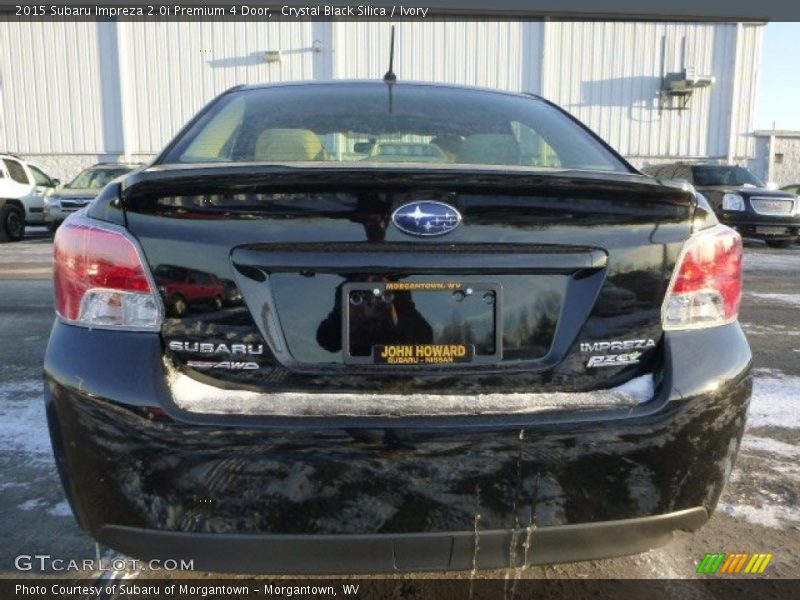 Crystal Black Silica / Ivory 2015 Subaru Impreza 2.0i Premium 4 Door