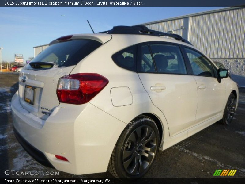 Crystal White Silica / Black 2015 Subaru Impreza 2.0i Sport Premium 5 Door