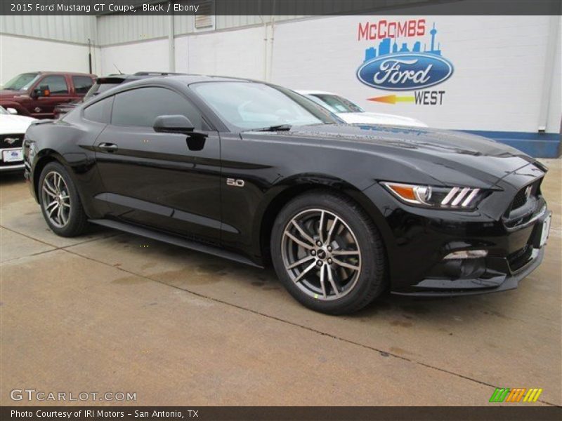 Black / Ebony 2015 Ford Mustang GT Coupe